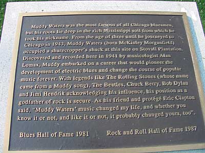 Muddy Waters Land Mark