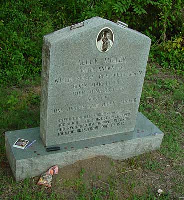 Sunny Boy Williamson Grave